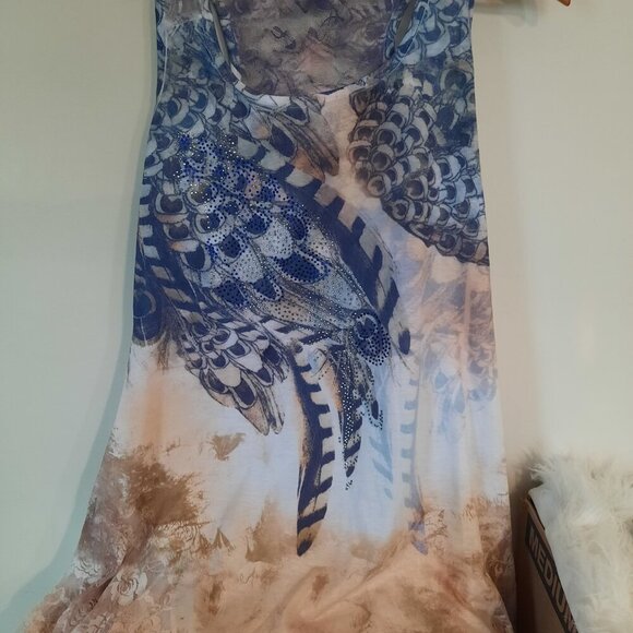 Temptation Italy XL blouse. Semi sheer. Lightweight - Picture 5 of 5